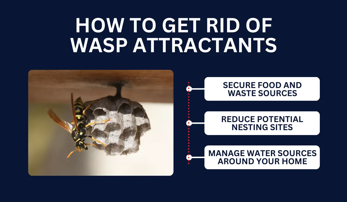 HOW TO GET RID OF WASP ATTRACTANTS