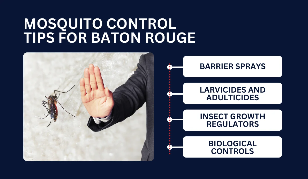 MOSQUITO CONTROL TIPS FOR BATON ROUGE