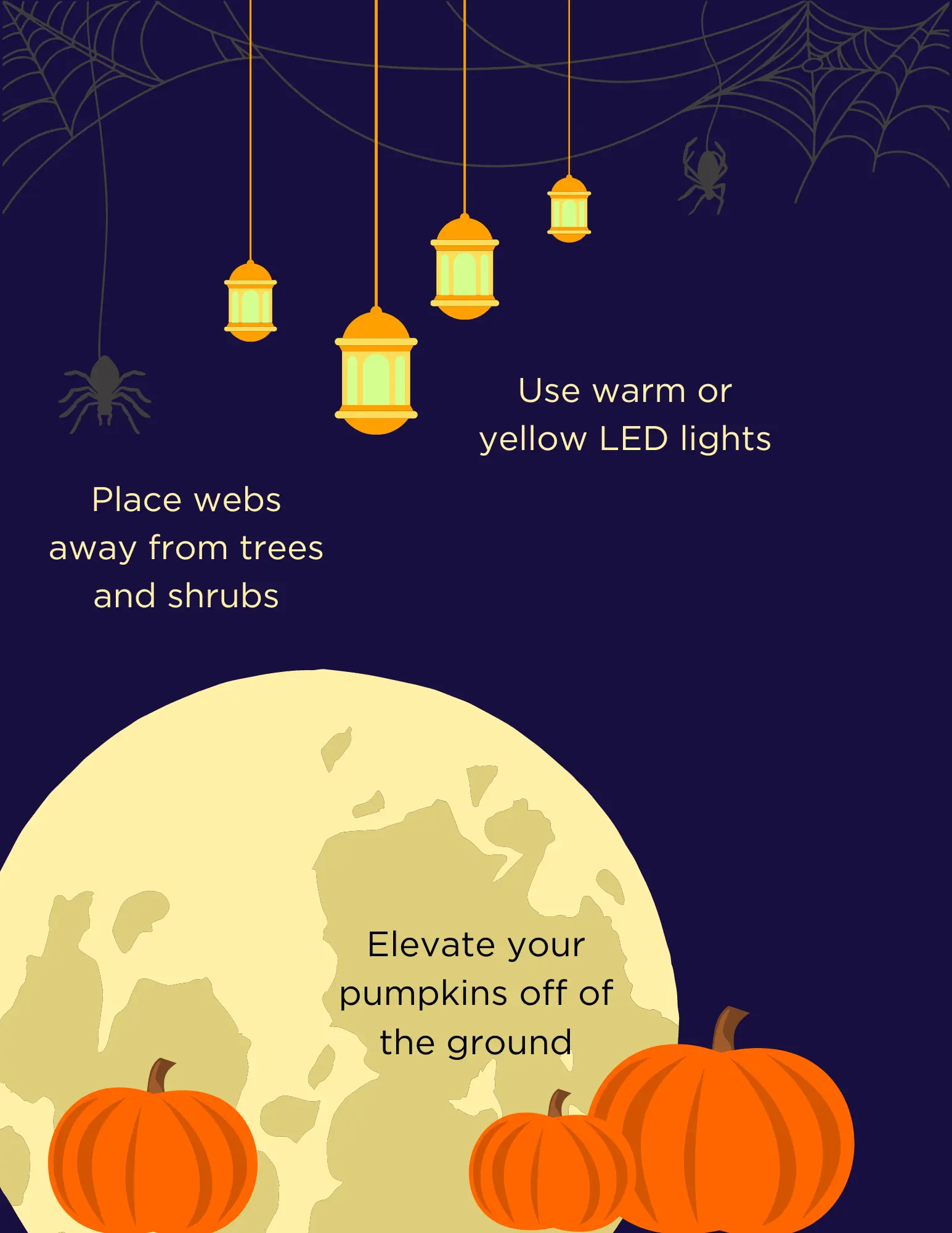 tips for decorating to keep pest away this Halloween