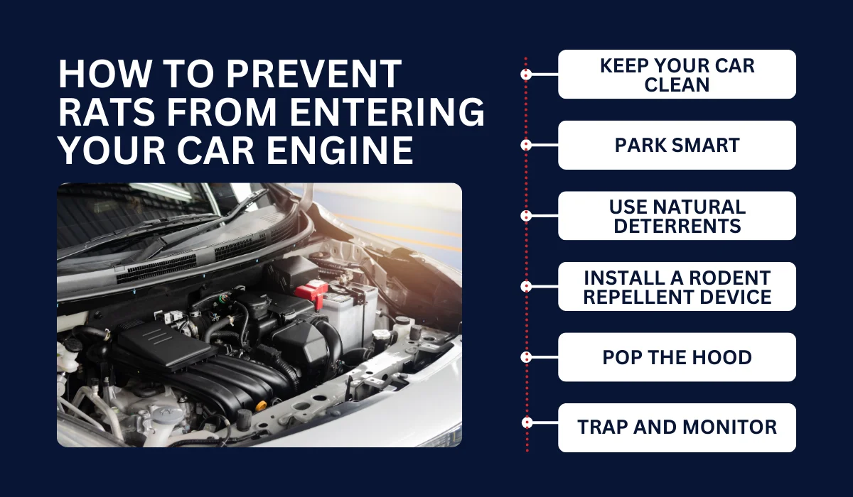 HOW TO PREVENT RATS FROM ENTERING YOUR CAR ENGINE