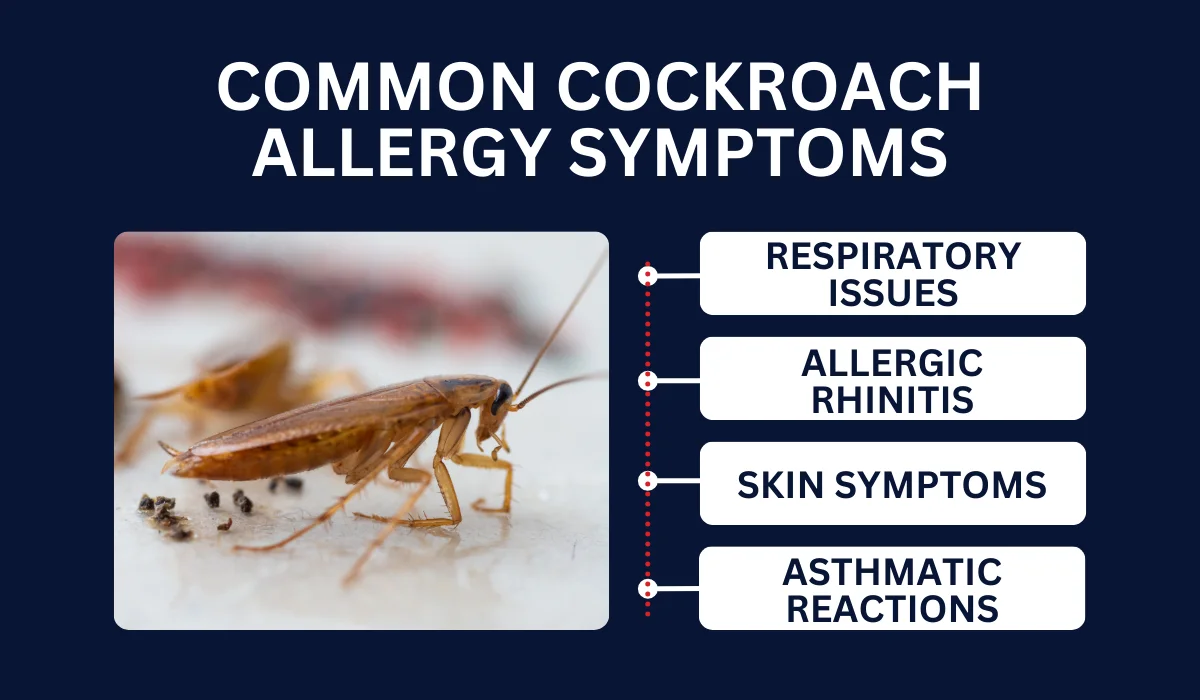 COCKROACH ALLERGY SYMPTOMS