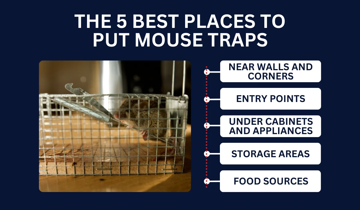 BEST PLACES TO PUT MOUSE TRAPS